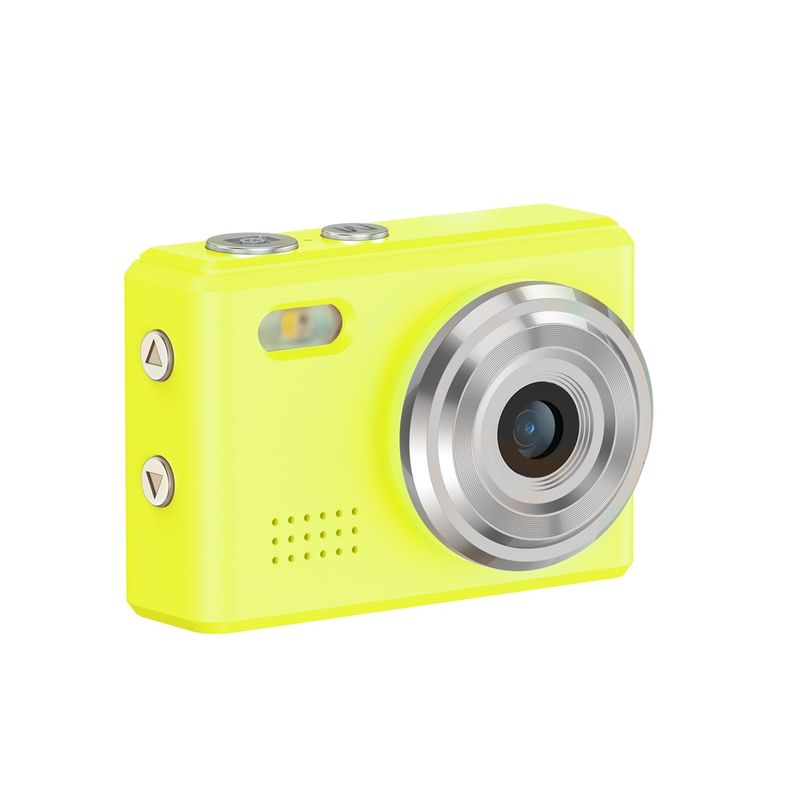 SAC CONNECT MINIカメラ SMC01-YE	( 約100万画素 CMOSセンサー 固定焦点 0.96インチ液晶画面 microSD対応 動画撮影 レトロモード 小型デジタルカメラ) イエロー