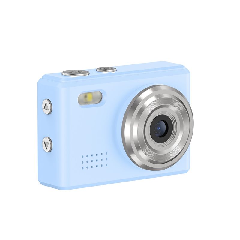 SAC CONNECT MINIカメラ SMC01-BL	( 約100万画素 CMOSセンサー 固定焦点 0.96インチ液晶画面 microSD対応 動画撮影 レトロモード 小型デジタルカメラ) ブルー