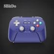 8BitDo Pro 3 Bluetooth Purple 無線 有線 ゲームコントローラー ( Switch Switch2 WindowsPC Android Apple Bluetooth 2.4GHz USB Type-C to Type-A バイブレーションあり 充電台つき )