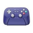 8BitDo Pro 3 Bluetooth Purple 無線 有線 ゲームコントローラー ( Switch Switch2 WindowsPC Android Apple Bluetooth 2.4GHz USB Type-C to Type-A バイブレーションあり 充電台つき )