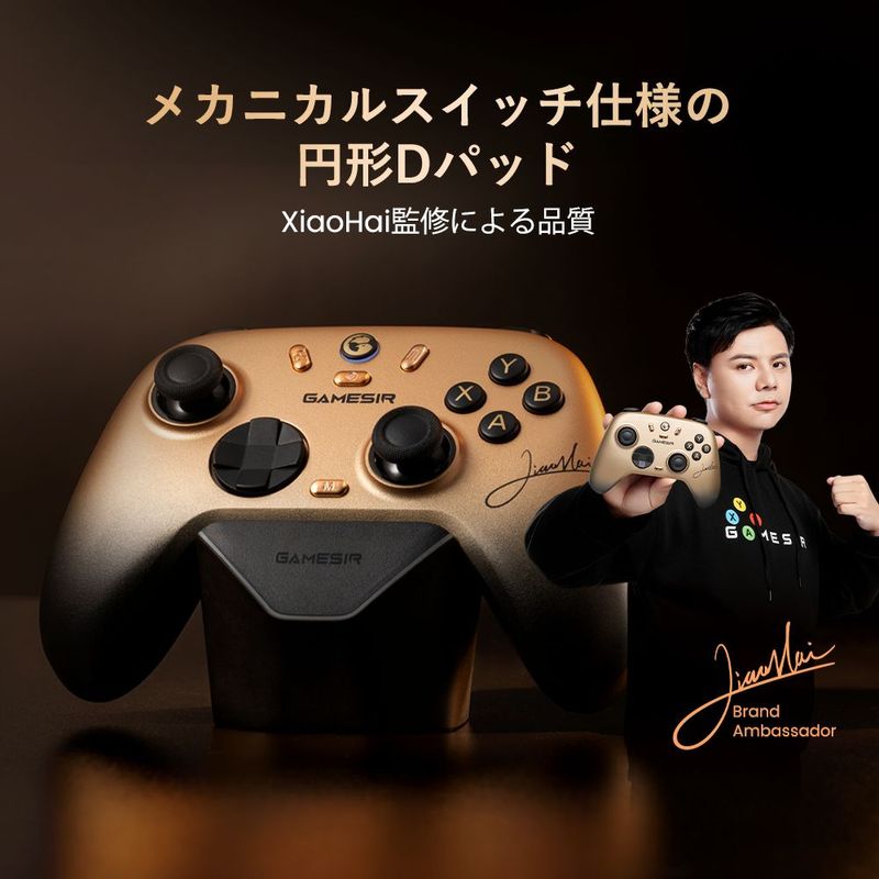GameSir ゲームサー GameSir Nova2 Lite XH 無線 有線ゲームコントローラー ( Switch Switch2 Windows PC iOS Android Bluetooth 2.4GHz USB-C マクロ ターボあり ジャイロなし 1年間保証 )