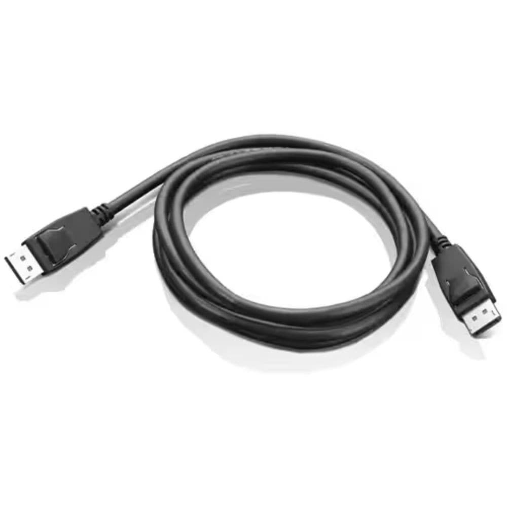 Lenovo レノボ DisplayPortケーブル 0A36537 ( DisplayPort to DisplayPort  モニター TV DVDプレイヤー TVディスプレイ ) ブラック