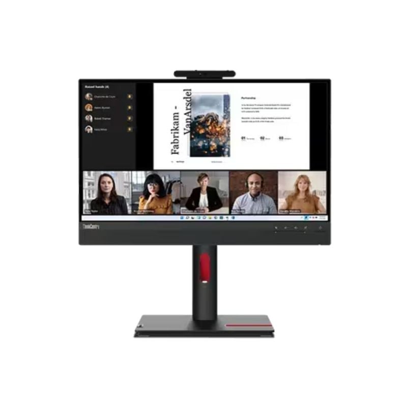 Lenovo ThinkCentre Tiny-in-One 22 Gen5 12N8GAR1JP (21.5型 1920×1080 FHD IPS スピーカー 昇降機能 チルト ピボット スイベル )ブラック