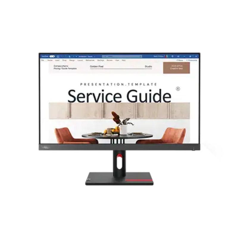 LenovoThinkVision S24i-30 63DEKAR3JP (23.8型 1920×1080 FHD IPS ケーブル付属 チルト)ブラック