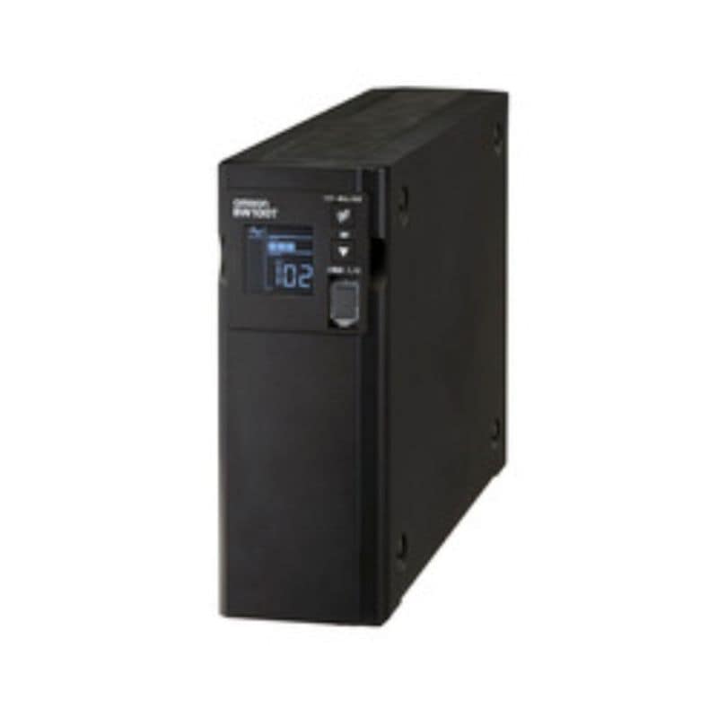 オムロン UPS 無停電電源装置 BW100T (常時商用給電 正弦波出力  1000VA 610W 小形制御弁式(シール)鉛蓄電池)ブラック