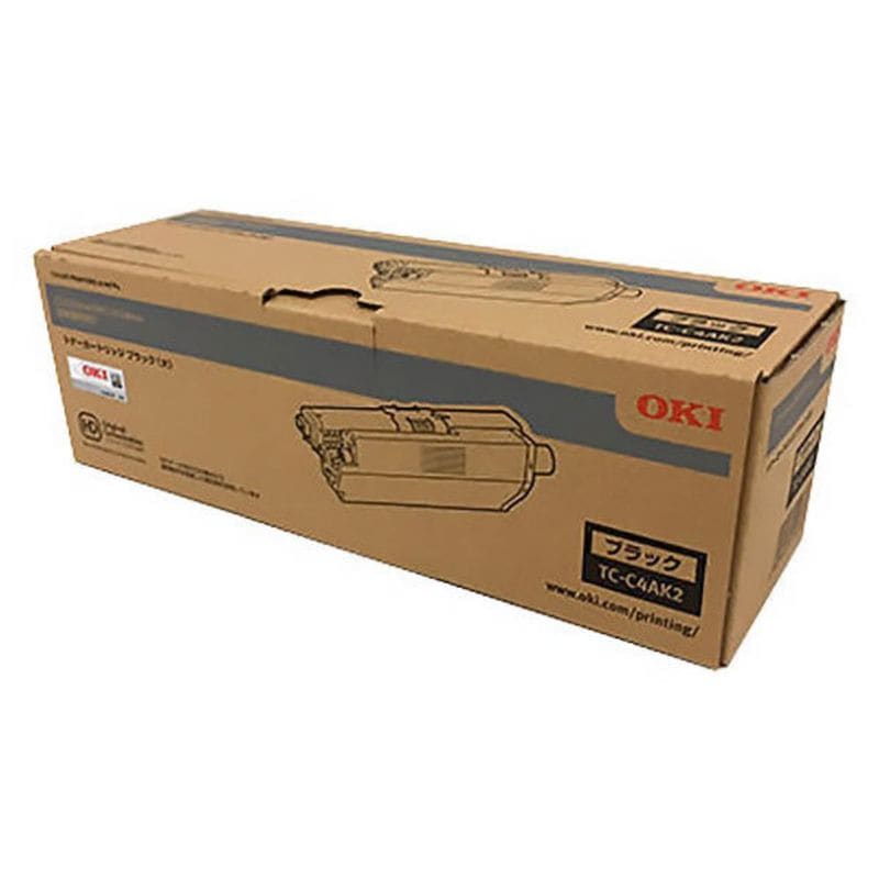 OKI 沖電気 トナーカートリッジ (大) ブラック TC-C4AK2