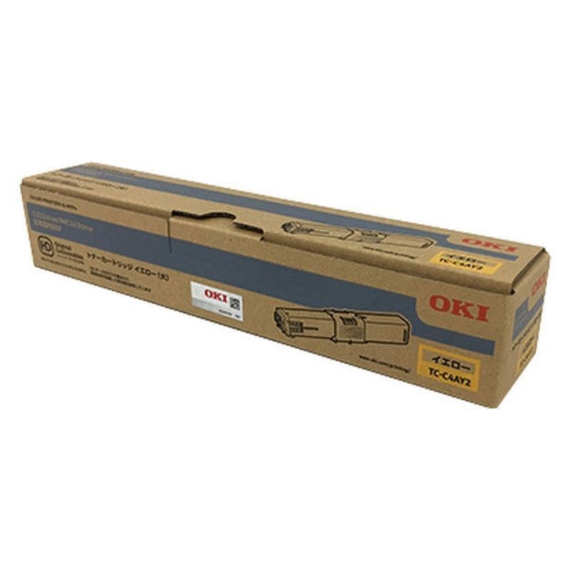 OKI 沖電気 トナーカートリッジ (大) イエロー  TC-C4AY2 ( MC363dnw/C332dnw)