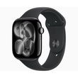 アップル Apple Watch Series 11 GPS + Cellular モデル 46mm ジェットブラック アルミニウムケース ブラック スポーツバンド S/M  MFC24J/A 国内正規品
