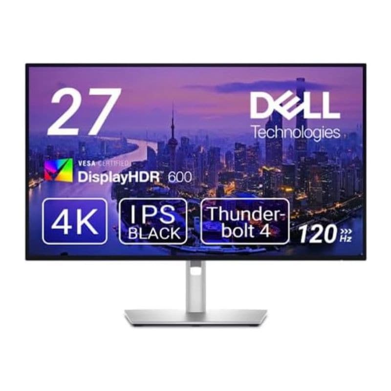 Dell デジタル ハイエンド 27 4K Thunderboltハブ モニター U2725QE ( 27型 4K  IPS 非光沢 DisplayPort HDMI RJ45 チルト 回転 スイベル 昇降 Vesa 3年間保証 )