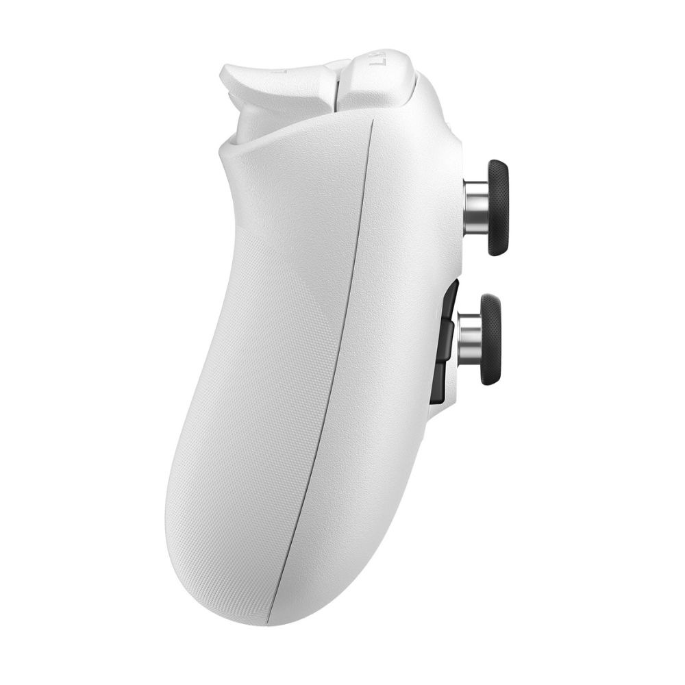 8BitDo Ultimate 2 Bluetooth White 無線 有線 ゲームコントローラー ( Switch Switch2 Windows PC Bluetooth 2.4GHz USB ターボ バイブレーションあり 充電台つき )