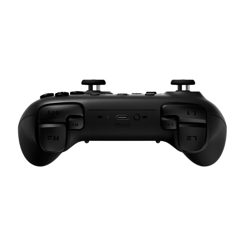 8BitDo Ultimate 2 Bluetooth Black 無線 有線 ゲームコントローラー ( Switch Switch2 Windows PC Bluetooth 2.4GHz USB ターボ バイブレーションあり 充電台つき )