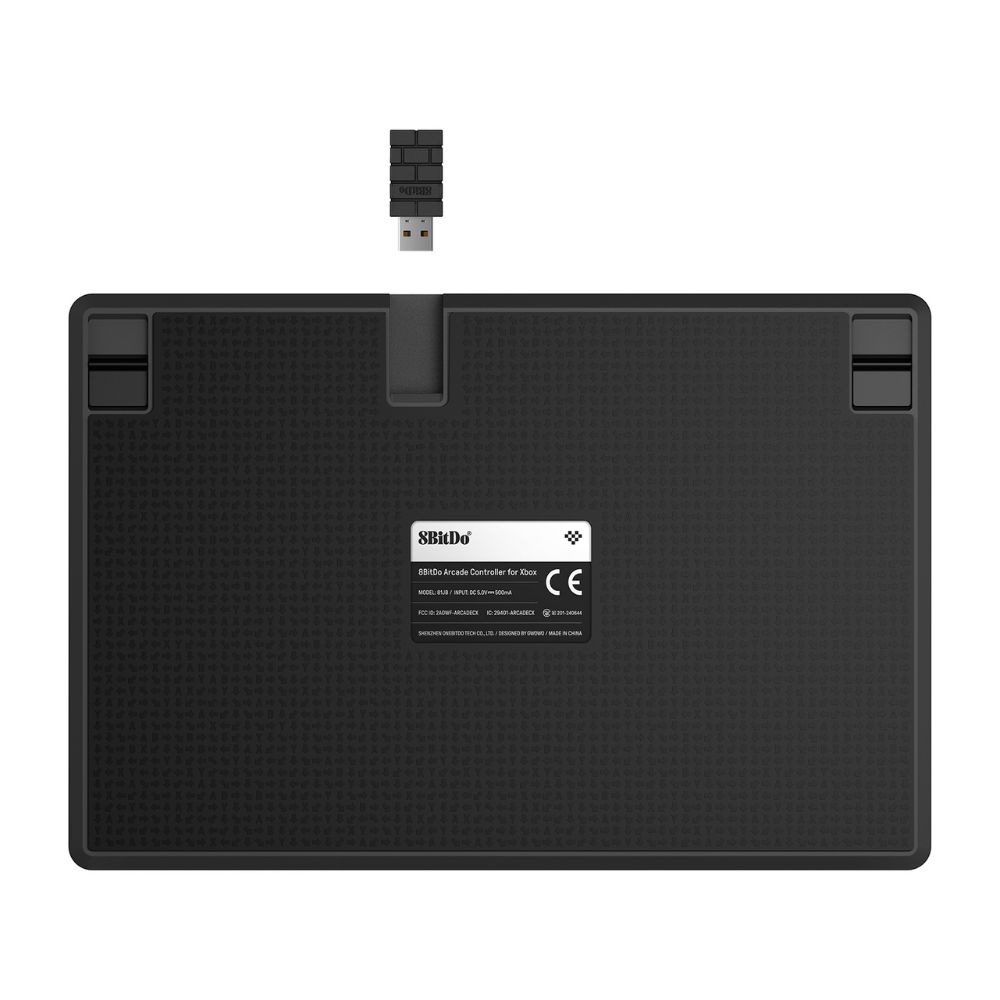 8BitDo Arcade Controller for Xbox Black 無線 有線 レバーレス アーケード コントローラー Xbox公式ライセンス取得品 ( Xbox Series X|S、Xbox One Windows PC 2.4GHz USB ホットスワップ )