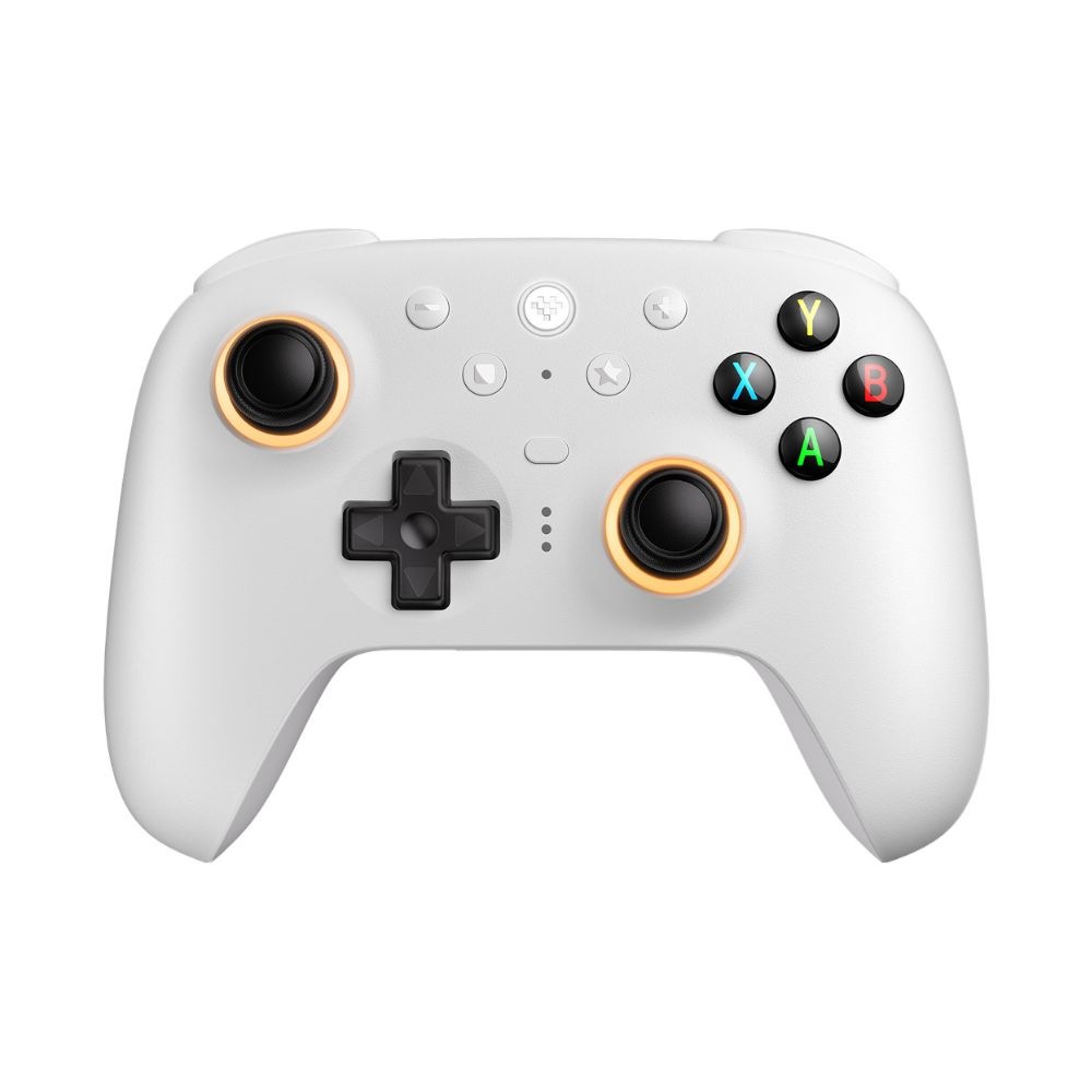 8BitDo Ultimate 2 Wireless White 無線 有線 ゲームコントローラー ( Windows PC Mac OS Android iOS Bluetooth 2.4GHz USB 充電台つき )