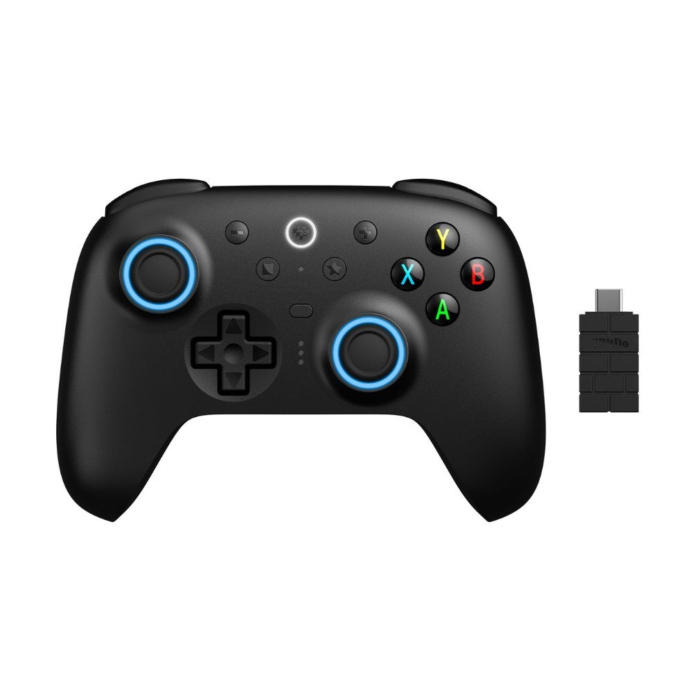 8BitDo Ultimate 2 Wireless Black 無線 有線 ゲームコントローラー ( Windows PC Mac OS Android iOS Bluetooth 2.4GHz USB 充電台つき )