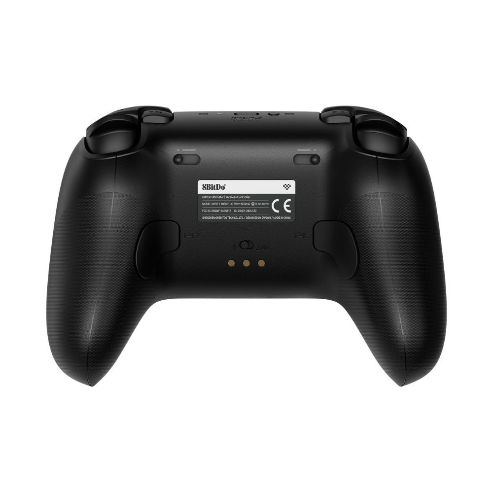 8BitDo Ultimate 2 Wireless Black 無線 有線 ゲームコントローラー ( Windows PC Mac OS Android iOS Bluetooth 2.4GHz USB 充電台つき )