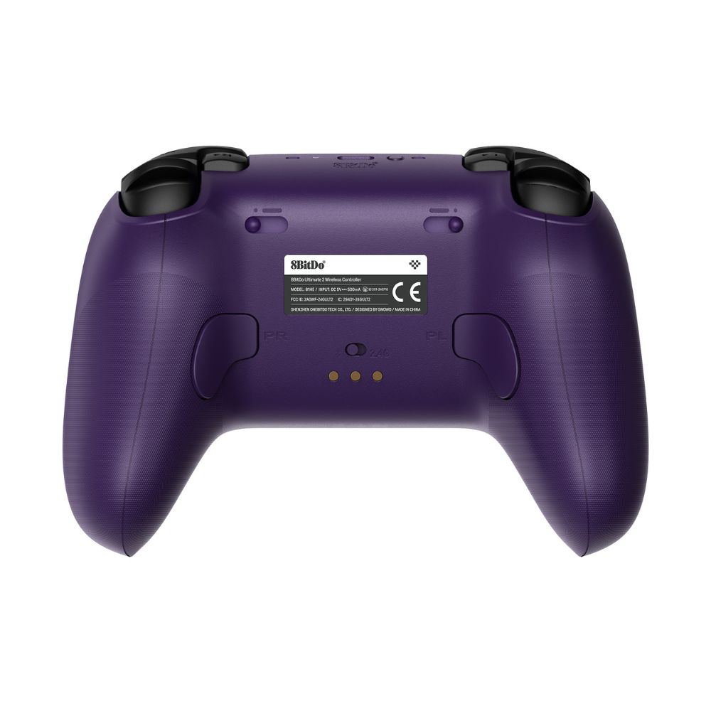 8BitDo Ultimate 2 Wireless Purple 無線 有線 ゲームコントローラー