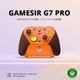GameSir G7 Pro Orange 無線 有線 ゲームコントローラー (Xbox公式ライセンス取得品 Windows PC Android 2.4GHz Bluetooth USB Type-C ジャイロあり 充電台つき)
