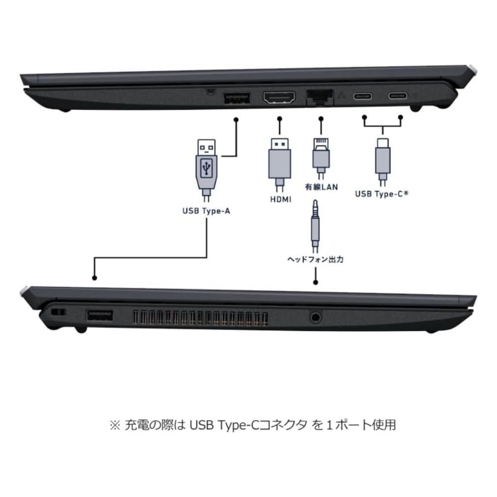 【 約1kg 軽量 】 VAIO ノートパソコン Pro PG VJPG324000001 ( 13.3型 WUXGA 非光沢 Core i5-120U 16GB 256GB SSD Windows11 Pro Webカメラ 有線LANあり テンキーなし Officeなし ) ブラック