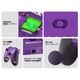 GameSir G7 Pro Purple 無線 有線 ゲームコントローラー (Xbox公式ライセンス取得品 Windows PC Android 2.4GHz Bluetooth USB Type-C ジャイロあり 充電台つき)