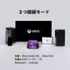 GameSir G7 Pro Purple 無線 有線 ゲームコントローラー (Xbox公式ライセンス取得品 Windows PC Android 2.4GHz Bluetooth USB Type-C ジャイロあり 充電台つき)