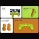 GameSir Tegenaria Lite MenaRD Edition 有線 ゲームコントローラー (Switch Switch2 Windows PC Android iOS 左右対称 ターボ マクロ マッピング バイブレーションあり)