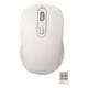 ELECOM エレコム OSMOD Six 無線 充電 静音マウス ( 2.4GHz Bluetooth USBレシーバー収納 BlueLEDセンサー 6ボタン Mサイズ Windows macOS Android iOS iPadOS ChromeOS ) ホワイト