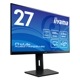 iiyama イイヤマ モニター ディスプレイ ProLite XUB2792QSU-B6 (27型 WQHD 非光沢 DP HDMI 昇降 チルト ピボット スウィーベル 内臓スピーカー Vesa 3年間保証)