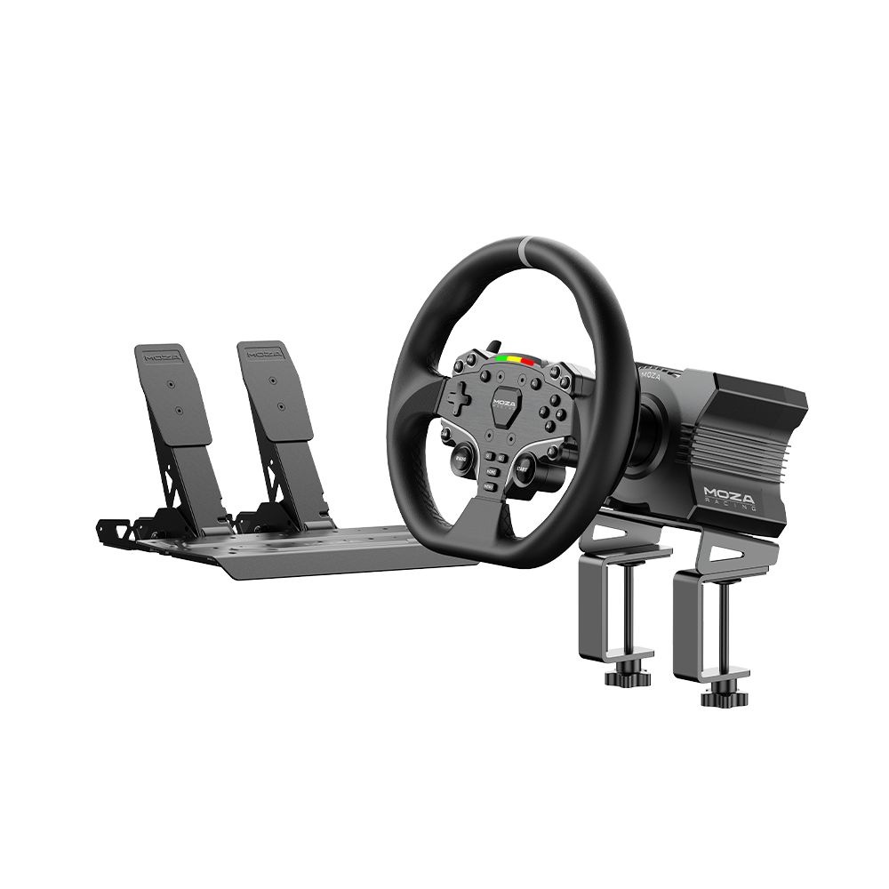 MOZA RACING PC用 ハンドルコントローラーセット MOZA R5 Bundle for PC ( Windows10 Windows11 5.5Nm 高張力鋼 メーカー保証あり )