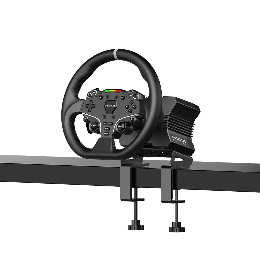 MOZA RACING PC用 ハンドルコントローラーセット MOZA R5 Bundle for PC ( Windows10 Windows11 5.5Nm 高張力鋼 メーカー保証あり )