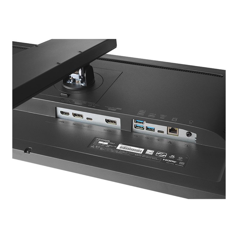 I-O DATA モニター ディスプレイ LCD-CQ271SA-F (27型 WQHD AAS 非光沢 HDMI DisplayPort USB-C RJ-45 チルト スイベル 昇降 回転 VESA 5年間保証)ブラック