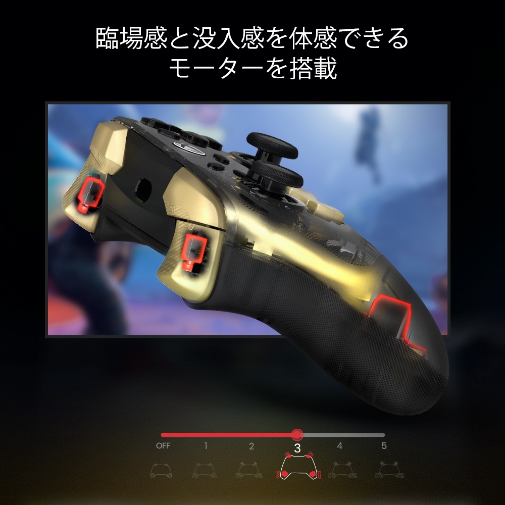GameSir Kaleid Flux Xbox認証 有線コントローラー ( Xbox Windows PC 用 USB Type-C ホール効果センサー仕様 バイブレーション有 ターボ無 メンブレンボタン RGBライト 1年間保証)