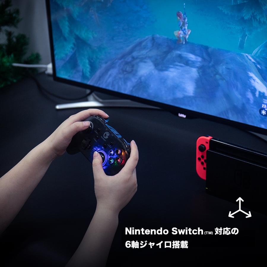 GameSir T4 Pro コントローラー Switch/iOS/Android/PC対応 (Bluetooth、2.4GHz、USB接続可能/日 本語説明書/一年間保証)