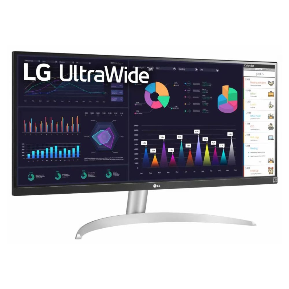 LG モニター ディスプレイ UltraWide 29WQ600-W (29型 UltraWide FHD IPS 非光沢 USB-C DP HDMI チルト調節 内臓スピーカー Vesa 3年間保証)
