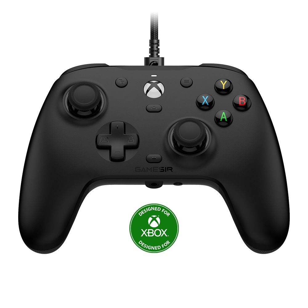 GameSir G7 HE Black USB有線接続 ゲーミングコントローラー (Xbox公式ライセンス取得品 Windows対応 Steam USB Type-C 3.5mmオーディオジャック ジャイロ無 )
