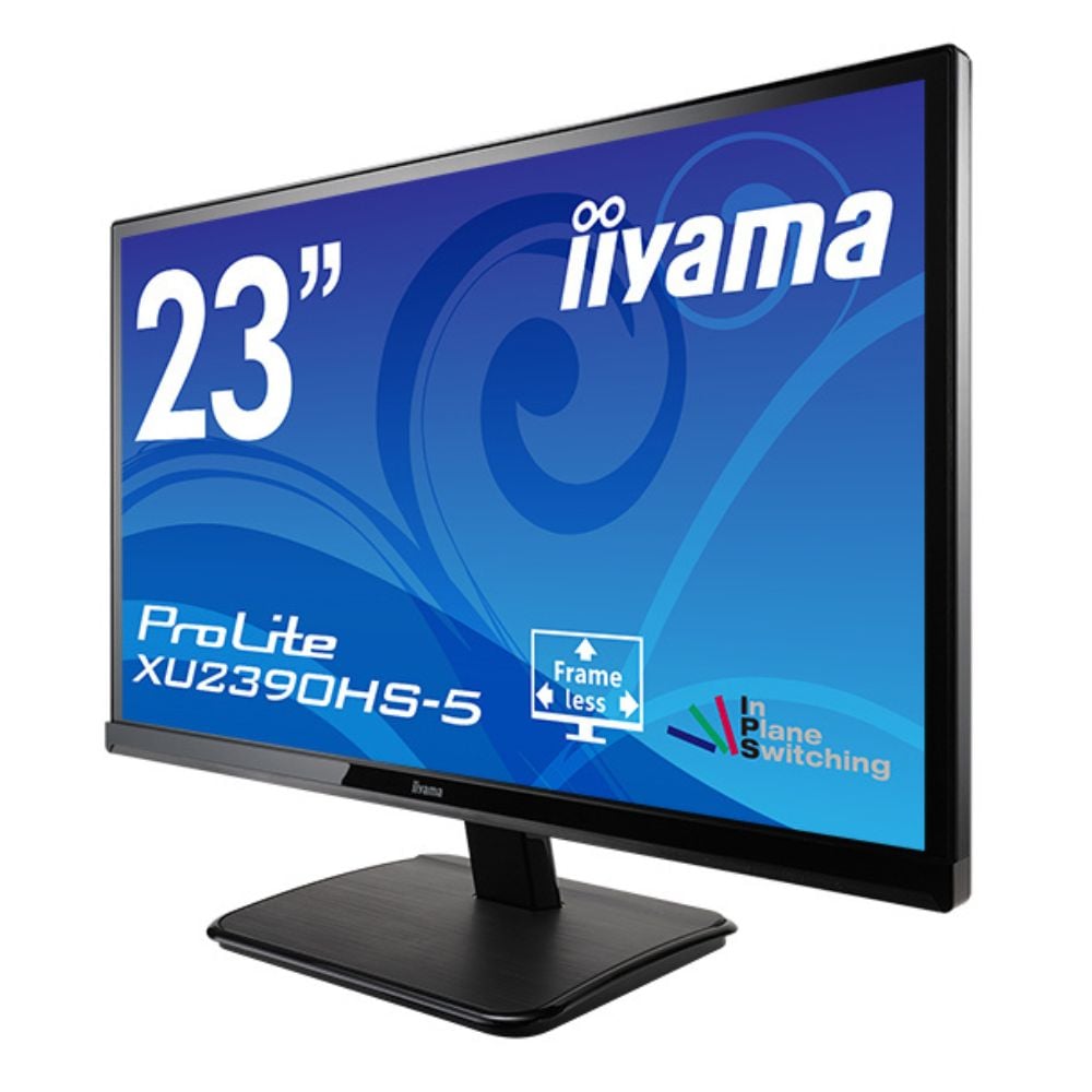 iiyama イイヤマ モニター ディスプレイ ProLite XU2390HS-B5( 23型ワイド/ AH-IPS方式 / 非光沢/1920x1080 Full HD / スピーカー搭載 / フレームレス)