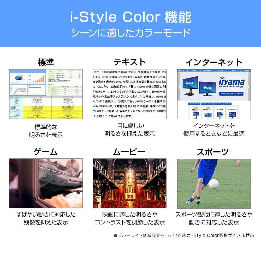 iiyama イイヤマ モニター ディスプレイ ProLite XU2390HS-B5( 23型ワイド/ AH-IPS方式 / 非光沢/1920x1080 Full HD / スピーカー搭載 / フレームレス)