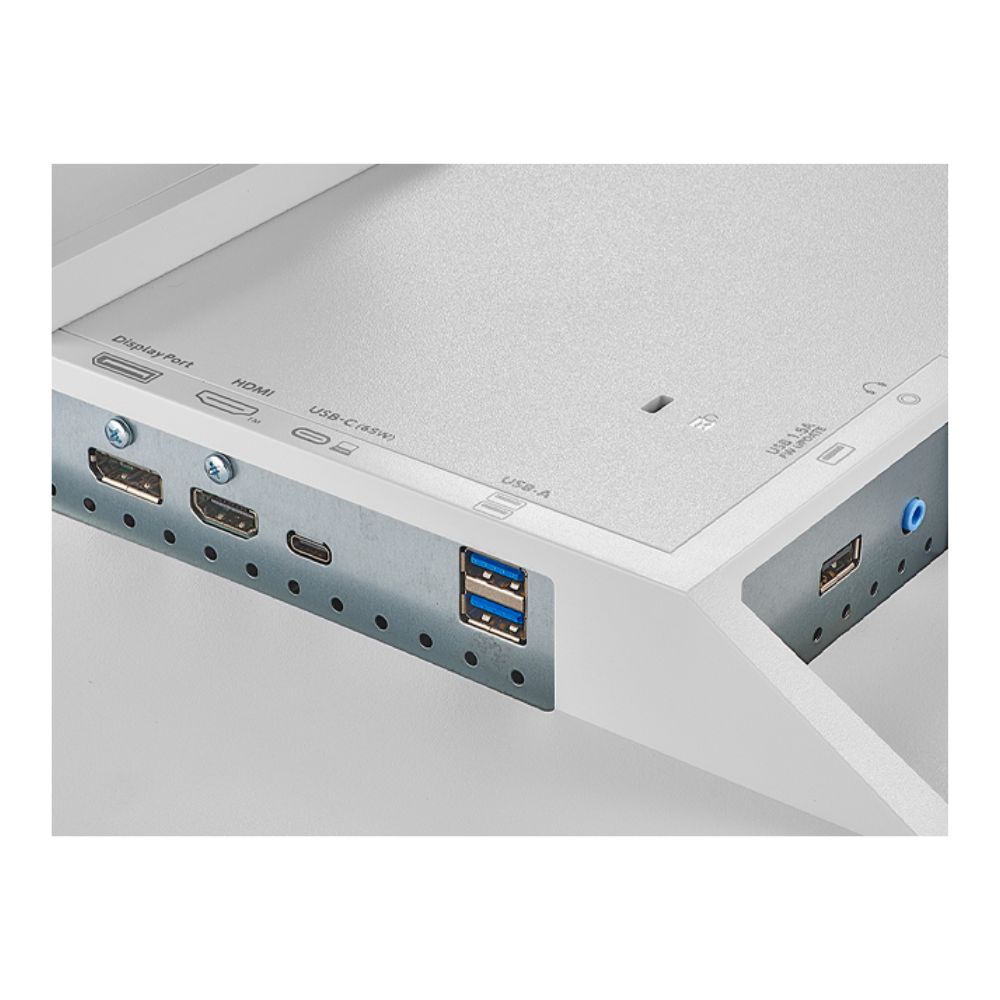 I-O DATA  モニター  LCD-C242SDW-F (23.8型 FHD IPS 非光沢 HDMI DisplayPort  USB-C チルト スイベル 昇降 ピボット 内蔵スピーカー VESA 5年間保証) ホワイト