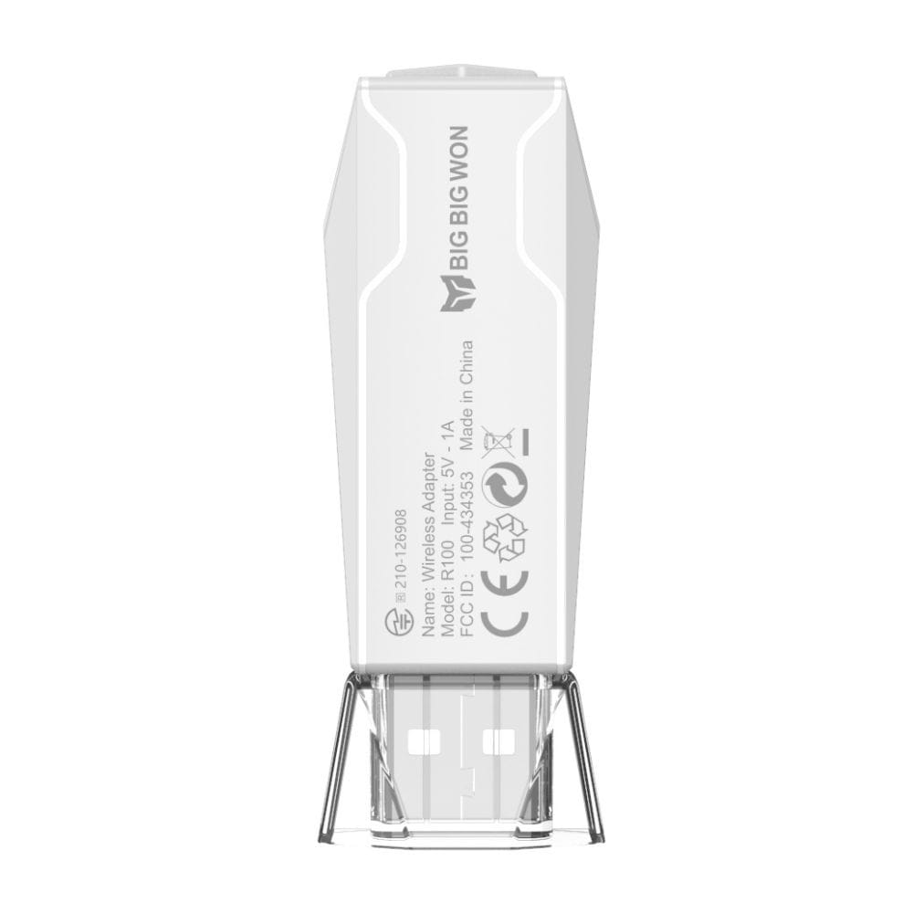 BIGBIG WON ビッグビッグウォン 純正コントローラー用ワイヤレスアダプター R100Pro ( Xbox Switch Lite Switch PS4 PS5 Windows10 PC コンボ設定 ターボ対応 )