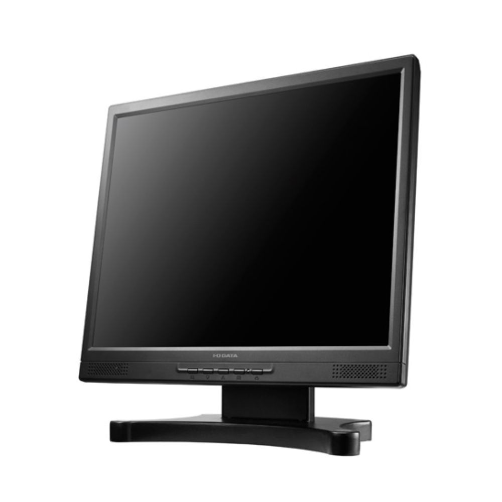 I-O DATA  アイ・オー・データ モニター  LCD-AD173SFB-T (17型 SXGA タッチパネル対応 アナログRGB, DVI-D チルト 内蔵スピーカー VESA 5年間保証) ブラック