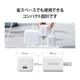 ELECOM エレコム AC充電器 2個入 EC-AC12WH ( Type-C 1ポート 最大20W USB Power Delivery対応 PSE認証 ) ホワイト