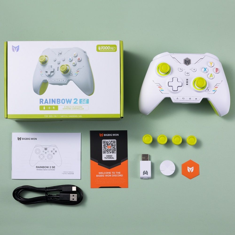 BIGBIG WON ビッグビッグウォン RAINBOW2 SE Green 無線 有線