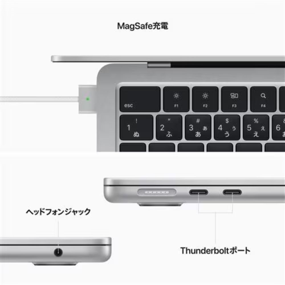 Apple アップル MacBook Air 13インチ MC7V4J/A ( Apple M2(8コア CPU