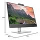 HP 会議用モニター ディスプレイ E27m G4 USB-C 40Z29AA#ABJ ( 27型 QHD 非光沢 HDMI DisplayPort チルト ピボット スウィーベル 高さ調整 Webカメラ 有線LAN Vesa 内蔵スピーカー 3年間保証 )