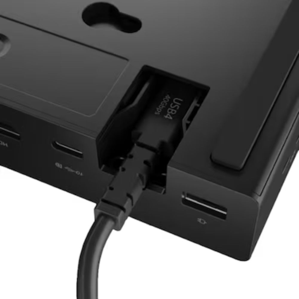 Lenovo ThinkPad USB4 スマートドック 5500 40BC0100JP (USB4接続 高速通信 8K 4K 最大4画面まで対応 )ブラック