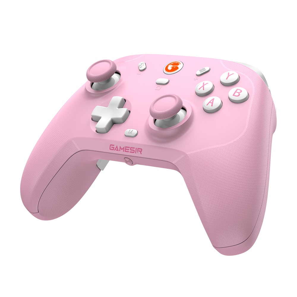 GameSir T4 Cyclone Pro Pink 無線 有線ゲームコントローラー(Switch Windows PC Android iOS Bluetooth 2.4GHz USB-C マクロ 6軸ジャイロ 1年間保証)ピンク