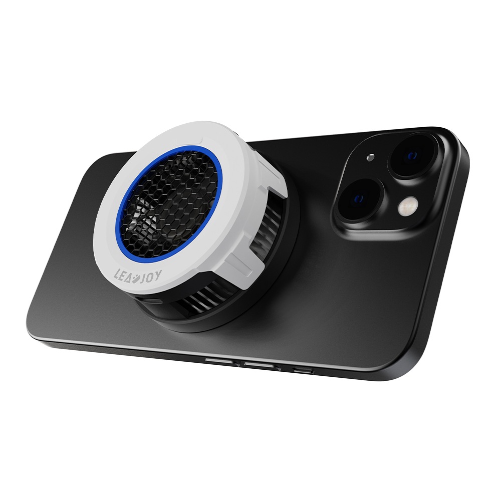 Lead Joy リードジョイ LeadJoy Hurricane スマートフォン タブレット用 ベルチェ仕様 ファンクーラー 冷却 電子冷熱 ( 風量調整  ペルチェ素子 マグネット式 )