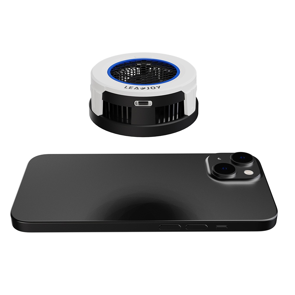 Lead Joy リードジョイ LeadJoy Hurricane スマートフォン タブレット用 ベルチェ仕様 ファンクーラー 冷却 電子冷熱 ( 風量調整  ペルチェ素子 マグネット式 )