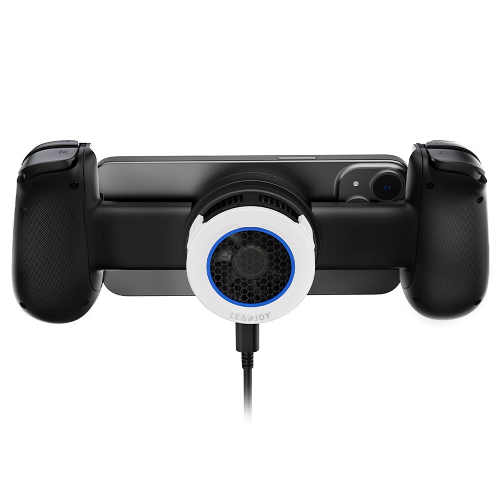 Lead Joy リードジョイ LeadJoy Hurricane スマートフォン タブレット用 ベルチェ仕様 ファンクーラー 冷却 電子冷熱 ( 風量調整  ペルチェ素子 マグネット式 )