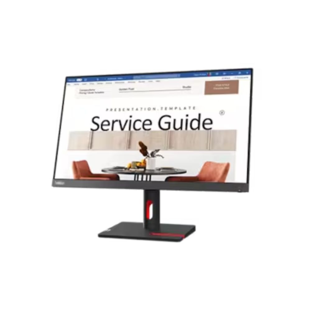 LenovoThinkVision S24i-30 63DEKAR3JP (23.8型 1920×1080 FHD IPS ケーブル付属 チルト)ブラック