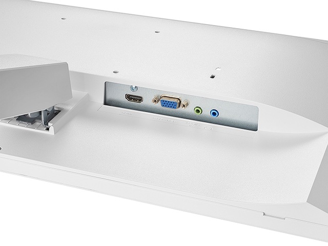 I-O DATA アイ・オー・データ モニター LCD-A241DW (23.8インチ フルHD ADS 非光沢 HDMI アナログRGB 内臓スピーカー チルト エンハンストカラー Vesa 抗菌 5年間保証) ホワイト